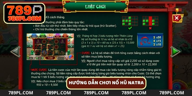 Cách bước tham gia game slot Natra dễ dàng cho người chơi